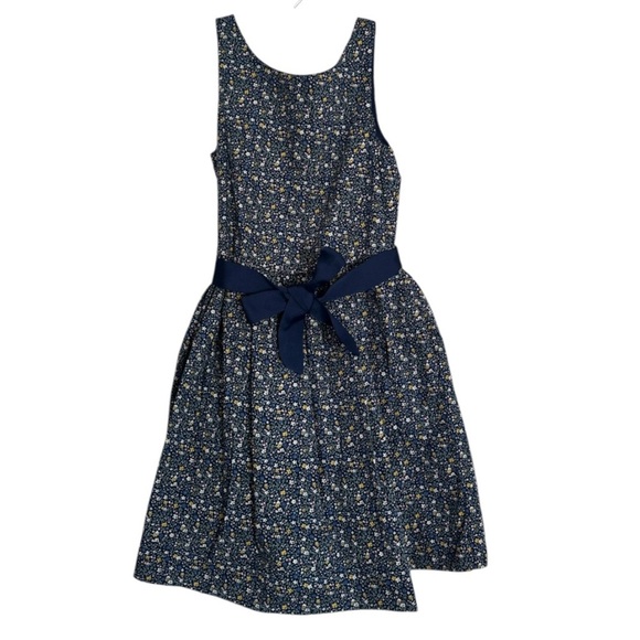 Polo by Ralph Lauren Blue and White A-Line Sundress - Picture 1 of 11